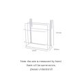 Kitchen Cabinet Wall Hanging Rack Chopping Board Wrought Iron Towel Rack Storage Storage Cutting Board Rack Appliances. 
