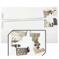 Laptop LCD Display Screen Bracket Hinges Pair Set (L+R) For Lenovo G50 G50-30 G50-45 G50-70 G50-75 Z50 Z50-45 Z50-70 Series P/N AM0TH000120 AM0TH000220. 