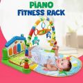 Baby Kick and Play Piano Gym Mat Rack Music Fitness Rack Play Early Educational Toy. 