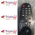 Triple H LG Magic Remote Original Made In Indonesia MR20GA For Smart LG LCD LED TVs Voice Remote With Social Media Buttons. 