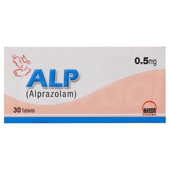 ALP O.5 Tablets For Anxiety And Sleeping |30 Tablets