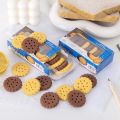Creative Less Rubber Debris Biscuit Pencil Eraser Writing Drawing Easy To Rub Cookie Pencil Eraser Good Flexibility Handwriting Pencil Wiping Eraser Student Awards. 
