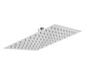 6 inch rain shower head 4 inche shower 4x4 rain shower  6x6 rain shower head square rain shower head stainless steel rain shower head  Ultra Thin Rainfall Bath Shower with Silicone Nozzle Easy to Clean and Install Chrome Shower Head 1 pice. 
