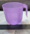 2 Pcs Set Semi Transparent Plastic Bucket Large Balti with Mug Bath Set 30 Liters. 