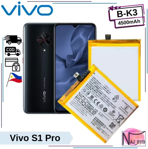 Vivo%20S1%20Pro%20Battery%20Replacement%20B-K3%20Battery%20with%204500mAh%20Capacity%20_%20Silver%20-%20Image%202