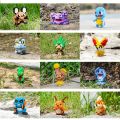 Pokemon Blocks Toy Building Charmander Squirtle Bulbasaur Pikachu Figure Anime Fun Plastic Model Home leisure Toy Christmas Gift. 