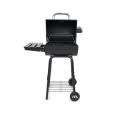 Portable Garden Outdoor Barbecue Charcoal Grill Rack Smoker with Wheels and Heat Indicator. 