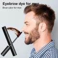 10ML Men's Eyebrow Tint Men Beard Brow Color Fuller Well-defined Look Easy Application Removal Men's Eyebrow Tint. 