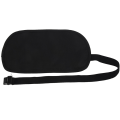 3X Waist Pouch for Passport Money Belt Bag Hidden Security Wallet Black. 