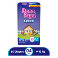 Bona Papa Super Diapers -  Super Economy Pack - Large Size 4 - 50 Pcs. 