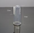 (10 Pes) Cat Dog Oral Care Massager Toothbrush Soft PLASTIC Finger Brush. 