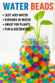 1000 Pcs Colored Orbeez Soft Crystal Water Balls – Non-Toxic Super Absorbent Polymer Beads for Sensory Play, DIY Decoration, Vase Fillers, Table Centerpieces, Plant Hydration, Spa Foot Soak, Kids’ STEM Learning, Party Favors, Wedding Decor. 