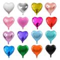 18 Inch Purple Heart Shape Foil Balloons Helium Air Filled Heart Shaped Mylar Balloons Birthday Party Decorations for Girl Women Bridal Wedding Engagement Holiday Show Party Activities Supplies Event Decoration and Celebration. 