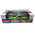 Single Channel High Speed Racing R/C Car In Shining Colors For Kids - M10900. 