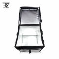 Large Insulated Food Delivery Bag 18x18x18 inch, Thermal Hot and Cold Backpack with Transparent Pocket. 
