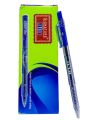 Pack of 10 Signature Blu Ball Pen Blue Black and Red Color. 