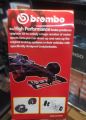 BREMBO Brake Cliper Cover, ABS Medium 2 Pieces. 