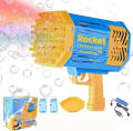 36-Hole Automatic Bubble Gun for Kids | Bubble Machine with 36 & 8 Hole Settings | Bazooka-Style Bubble Maker Toy | Bulbulay Bubble Machine for Children. 