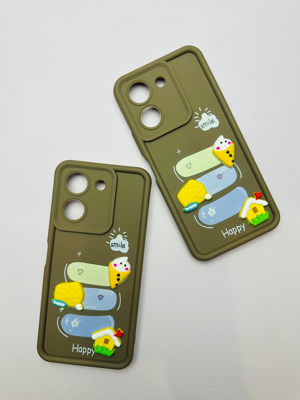 Lahore Mobile Case for Vivo Y36 (4G) Girls Back Cover - Luxerey Back Cover - Creative Lovely 3D Doll - Vivo Y36 (4G) Dolls Case 4