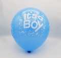 ITS A BOY LATEX BALLOONS ( PACK OF 50 BALLOONS ). 