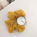 ins style creative ribbon watch hair band personality fashion junior high school students quartz watch factory direct sale stock. 