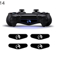 DATA FROG 4PCS LED Light Bar Sticker For PS4 Controller Gamepad Decal Skin Stickers For Playstation 4 Controller Accessories. 