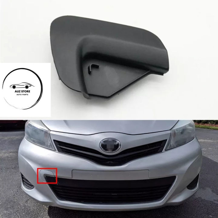 Front Bumper Tow Hook Cover Bumper Tiki For Toyota Vitz 2010-2014.
