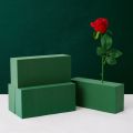 [High Quality] New high-density flower mud block dried flower mud rose flower mud flower arrangement basket bouquet flower shop flowers absorbent sponge flower shop decoration. 