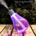 USB  Bulb Humidifier  With Colorful Changing Lights  Bulb Humidifier For Room.. 