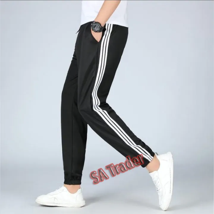 Summer%20Strip%20Black%20Trouser%20for%20Man%20and%20Women%20Gym%20,Running%20Casual%20Wear%20In%20Quality%20Fabric%20-%20Image%203