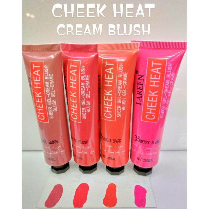 CHEEK HEAT CREAM BLUSHON-LIQUID BLUSHON-GEL BLUSHON BEST QUALITY VERY EFFORTLESS BLENDING WITH MATTE FINISH
