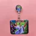 Disney Princess Cute Work Card Clip Doctor Nurse ID Name Badge Reel Holder Reels Chest Tag Accessories Factory Pass Card Clips. 