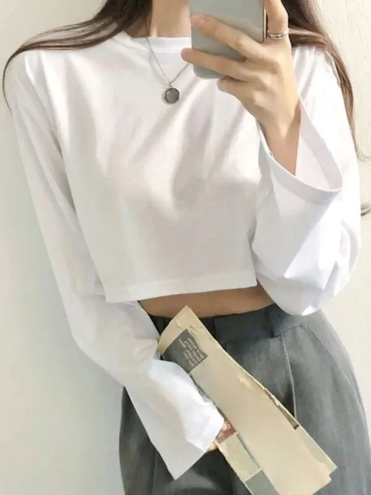 DROP%20SHOULDER%20OVERSIZED%20CROP%20TEE-WHITE%20-%20Image%203