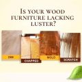100% Organic Furniture Restoration Beeswax Polish | Wood Seasoning Beeswax Polish | Beeswax Wood Polish and Cleaner for Furniture | Waterproof Wood Beeswax for Cabinets Tables & Floor (85g). 