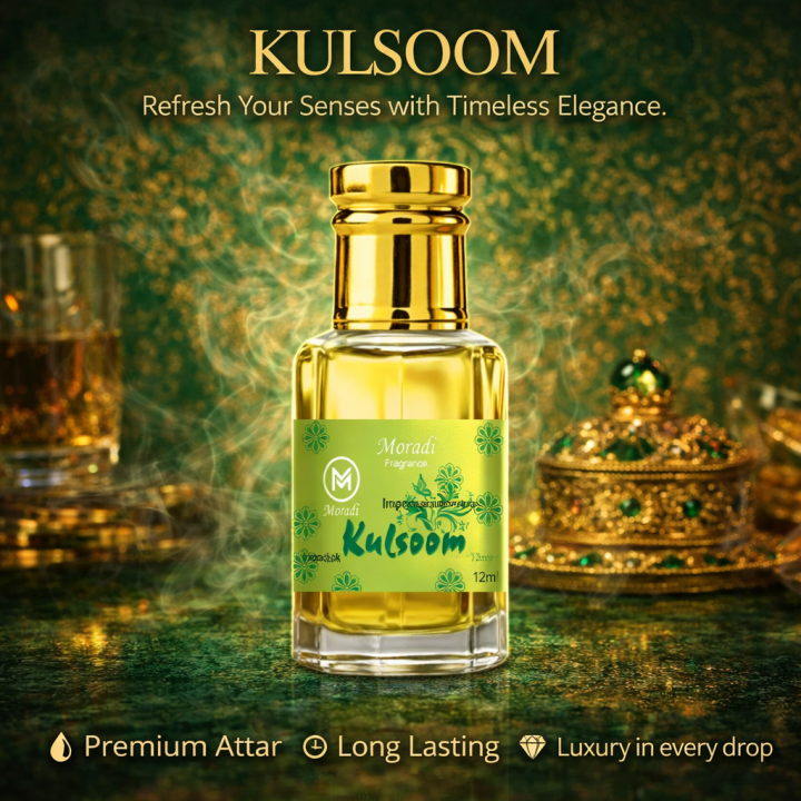 Moradi - Kulsoom Impression Attar for Men & Women Long Lasting Perfume Fragrance Oil