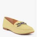 ECS Elegance Step Loafers Flat Loafers For Women. 