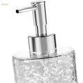 Manual Soap Dispenser Portable Empty for Restaurant Laundry Room Countertop. 
