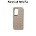 Tecno Spark 40 Pro Plus  Back Cover Soft Leather Texture Design Camera Protection Phone Case for Tecno Spark 40 Pro Plus. 