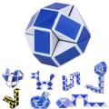 CREATIVE CHANGEABLE RUBIK’S SNAKE MAGIC CUBE learning PUZZLE TOY. 