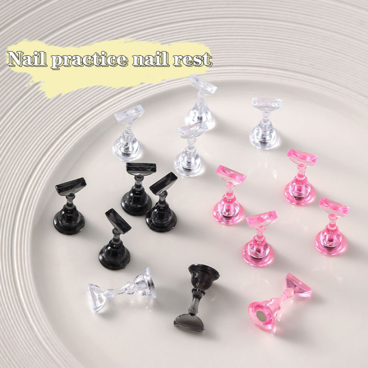 1Pcs Nail Display Acrylic Nail Display Stand Tips Holder Nail