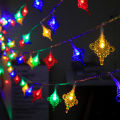 Lantern Fairy Light Attractive Chinese Knot Decoration Wire Lamp. 