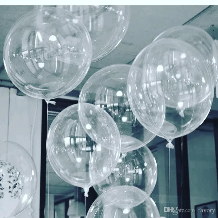 10/20/30/50/100%20Pieces%20Transparent%20Clear%20Latex%20%20Balloons%20For%20Birthday%20Parties,%20Celebrations%20&%20Decorations%20-%20Image%203