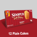 Peek Freans Sooper Soft Bakes Plain Cake Box. 