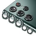 Samsung Galaxy S22 Ultra Camera Lens Protectors Metal Camera Ring lens For Samsung S22 Ultra 5G Protective lens ( Green ). 