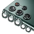 Samsung Galaxy S22 Ultra Camera Lens Protectors Metal Camera Ring lens For Samsung S22 Ultra 5G Protective lens ( Green ). 