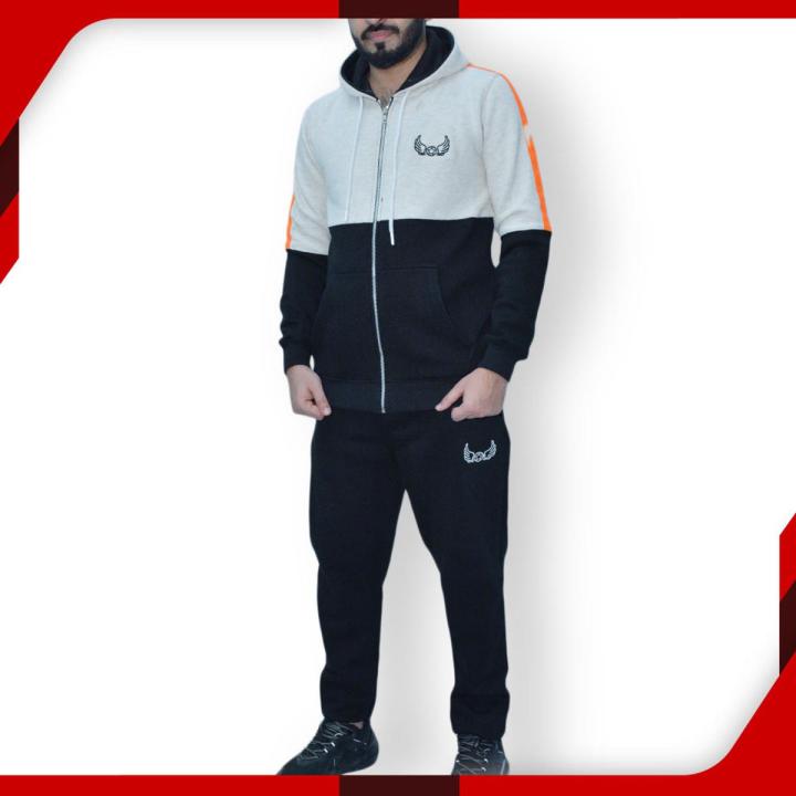 WINGS Tracksuit for Men SteelGrey Black