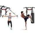 Dual-use Hanging Multifunctional Wall Mounted Pull Up Bar Set Stand Home Gym Strength 250kg Fitness Boxing Back Exercise Bar(AMBALA FITNESS). 