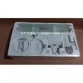 High Quality Bathroom accessories set 7 pice super steel and metal making material perfect Solo. 