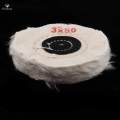 Cotton Muslin Buffs Polishing Wheel Spiral Sewn Pad, Assorted Sizes, 50Ply - 3 inch. 