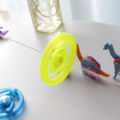 ODILOT Drawstring Flywheel Drawstring Flash Spinning Top Glow UFO Child Toy Childhood Gift. 
